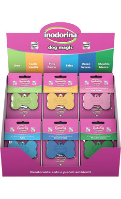 Inodorina Ambientador Automóvel Dog Magic | Muschio Bianco