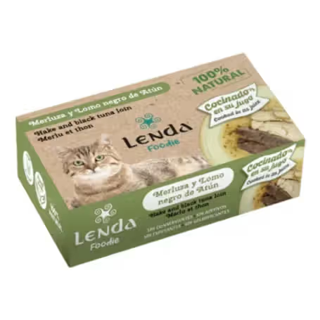 Lenda Foodie Cat Hake and Black Loin Tuna