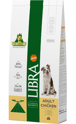 Ração para Cão Libra Dog Adult Chicken | 3 kg