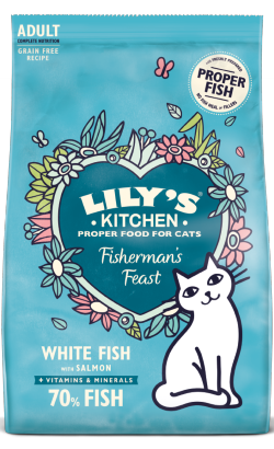 Ração para Gatos Lilys Kitchen Cat Adult Fishermans Feast | 800 g