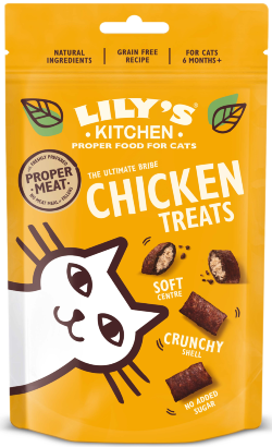 Biscoitos para Gato Lilys Kitchen Cat Adult Chicken Treats | 60 g