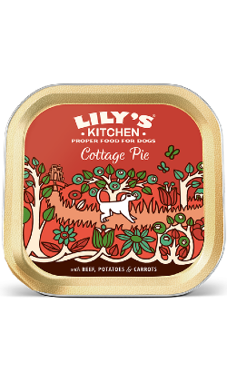Ração húmida para Cão Lilys Kitchen Dog Cottage Pie | Wet (Terrina) | 10 x 150 g