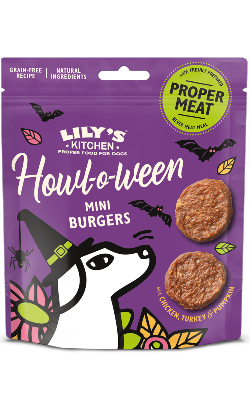 Lilys Kitchen Dog Halloween Mini Burguers | 70 g
