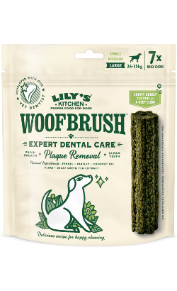 Biscoitos para cão Lilys Kitchen Dog Woofbrush Large Dental sticks | 7 sticks