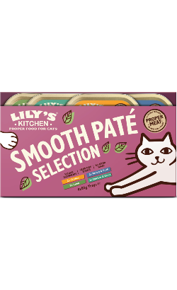 Ração húmida para Gatos Lilys Kitchen Cat Adult Smooth Paté Multipack | Wet (Terrina) | 8 x 85 g