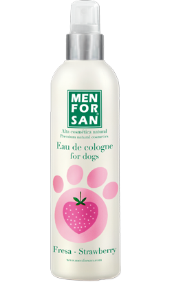 Menforsan Água de Colónia | Morango para cão | 125 ml