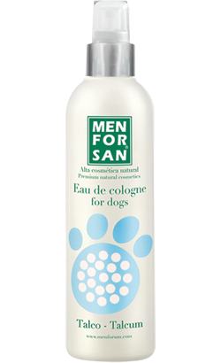 Menforsan Água de Colónia | Talco para cão | 125 ml