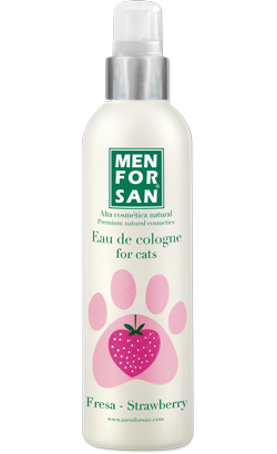 Menforsan Água de Colónia para Gatos | Morango | 125 ml