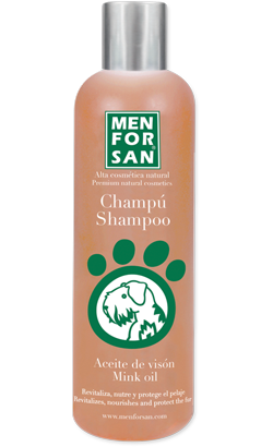 Menforsan Champô Protetor com Óleo de Vison para cão | 300 ml