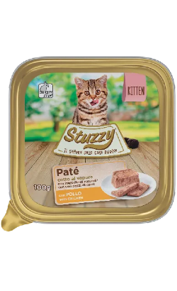 Ração húmida para Gatos Mister Stuzzy Kitten | Chicken | 32 x 100 g