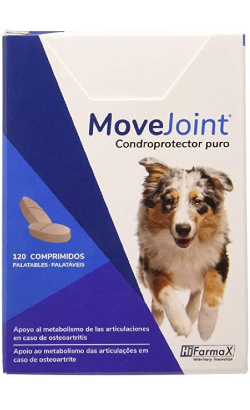Comprimido Movejoint para cão | 120 comprimidos