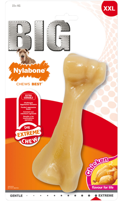 Brinquedo para cão Nylabone Dog Extreme Chew Beef Bone | XX-Large
