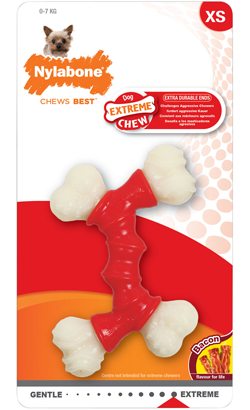 Brinquedo para cão Nylabone Dog Extreme Chew Double Bone | X-Large