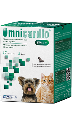 Comprimidos Omnicardio Plus + para cão | 60 Comprimidos