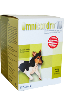 Comprimidos Omnicondro 10 para cão | 60 Comprimidos