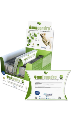 Comprimidos Omnicondro 20 para cão | 300 Comprimidos