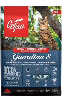 Ração para Gatos Orijen Cat Guardian 8 | 4,5 kg