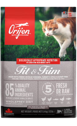 Ração para Gatos Orijen Fit & Trim Cat | 1,8 kg