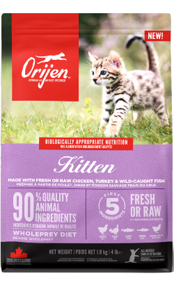Ração para Gatos Orijen Kitten | 1,8 kg