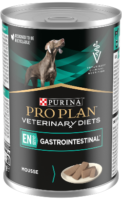 Ração Veterinária húmida para Cão PPVD Canine EN - Gastroentestinal | Wet (Lata) | 12 x 400 g