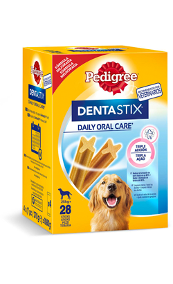 Biscoitos para cão Pedigree Snack Dentastix Grande Multipack | Caixa de 28 Unidades