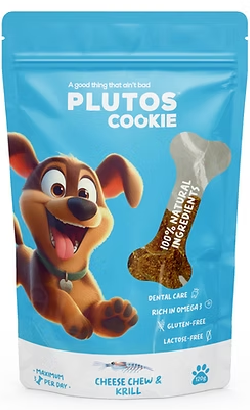 Plutos Cookie Queijo & Krill	 | 120 g