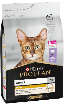 Ração para Gatos Pro Plan Cat Light Adult Turkey & Rice | 3 kg