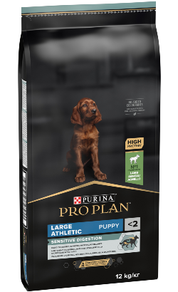 Ração para Cão Pro Plan Dog Large Athletic Puppy Sensitive Digestion Lamb | 12 kg