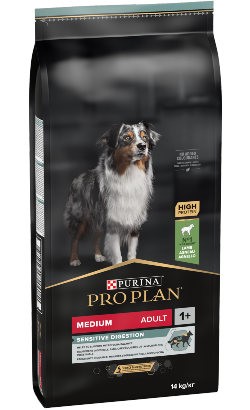 Ração para Cão Pro Plan Dog Sensitive Digestion Medium Adult Lamb | 14 kg