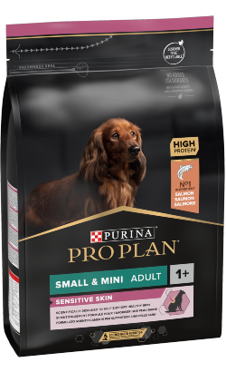 Ração para Cão Pro Plan Dog Small & Mini Adult Sensitive Skin | 3 Kg