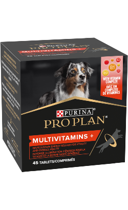 Suplemento Pro Plan Supplement Dog Multivitamins+ para cão | 45 comprimidos