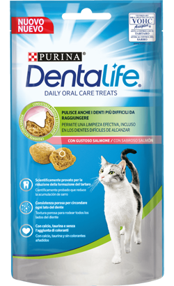 Biscoitos Purina Dentalife para Gato Salmon | 40 g