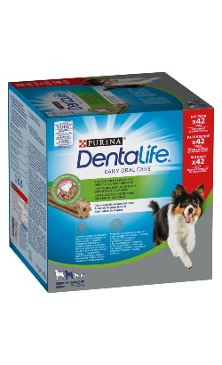 Biscoitos para cão Purina Dentalife Medium Big Pack | 42 sticks