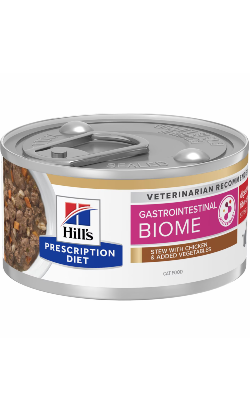 Ração Veterinária húmida Hills Prescription Diet Feline GI Biome Stress Stew with Chicken & Vegetables| Wet (Lata) | 24 x 82 g