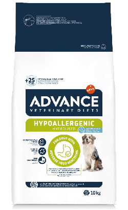 Ração Veterinária para Cão Advance Vet Dog Hypoallergenic | 10 kg