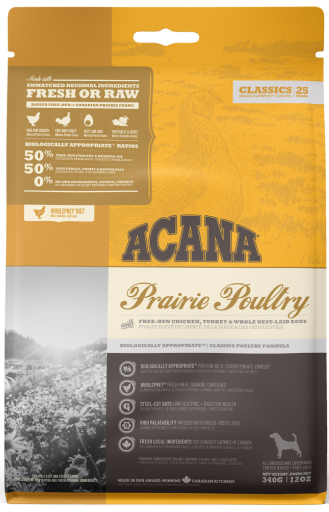 Ração para Cão Acana Classics Dog Prairie Poultry | 9,7 kg