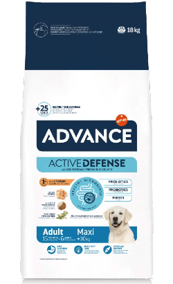 Ração para Cão Advance Dog Maxi Adult Chicken & Rice | 14 kg