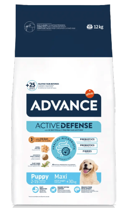Ração para Cão Advance Dog Maxi Puppy Chicken & Rice | 12 kg