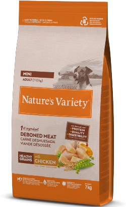 Ração para Cão Natures Variety Dog Healthy Grains Mini Adulto Frango | 7 kg