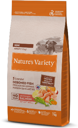 Ração para Cão Natures Variety Dog No Grain Mini Adulto Salmão da Noruega | 3 kg