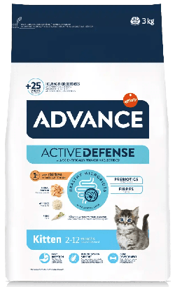 Ração para Gatos Advance Cat Kitten | Chicken & Rice | 10 kg