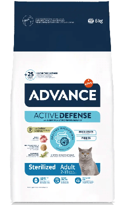 Ração para Gatos Advance Cat Sterilized | Turkey & Barley | 10 kg