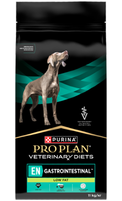 Ração Veterinária para Cão PPVD Canine EN - Gastrointestinal Low Fat | 11 kg