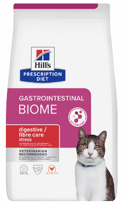 Ração Veterinária para Gatos Hills Prescription Diet Feline Gastrointestinal Biome Stress | 3 kg
