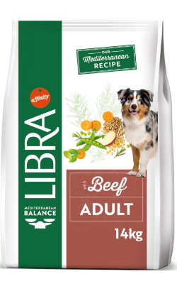 Ração para Cão Libra Dog Adult Beef | 14 kg