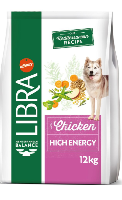 Ração para Cão Libra Dog Adult High Energy | 12 kg