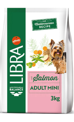 Ração para Cão Libra Dog Adult Mini Salmon | 8 Kg