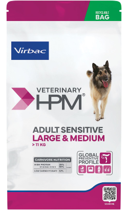 Ração para Cão Virbac HPM Adult Dog Sensitive Digest Large & Medium | 12 kg
