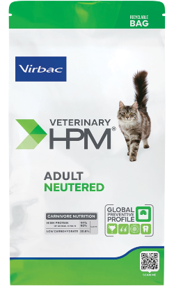 Ração para Gatos Virbac HPM Adult Neutered | 12 kg