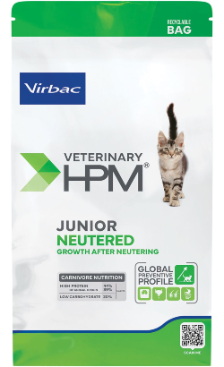 Ração para Gatos Virbac HPM Junior Neutered | 3 kg
